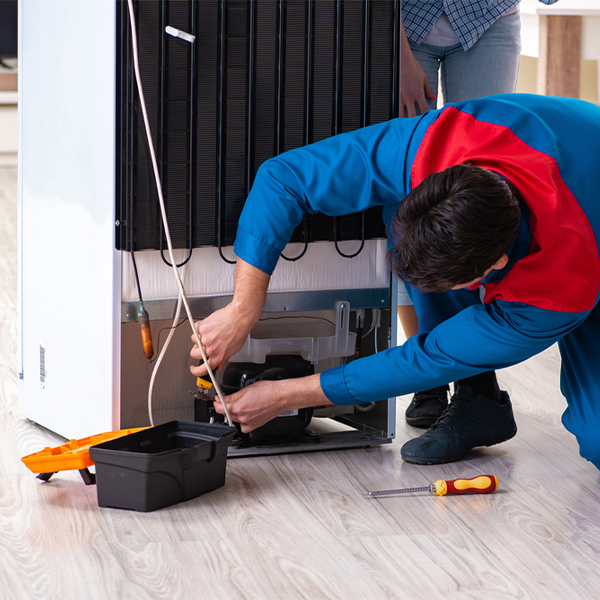 how much do you charge for refrigerator repair services in Garrison MT